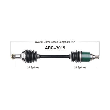 Wide Open OE Replacement CV Axle for ARCTIC FRONT R WILDCAT TRAIL ARC-7015